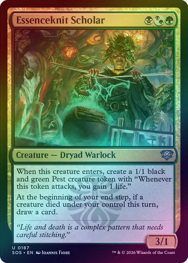 Essenceknit Scholar (Foil) (SOS)