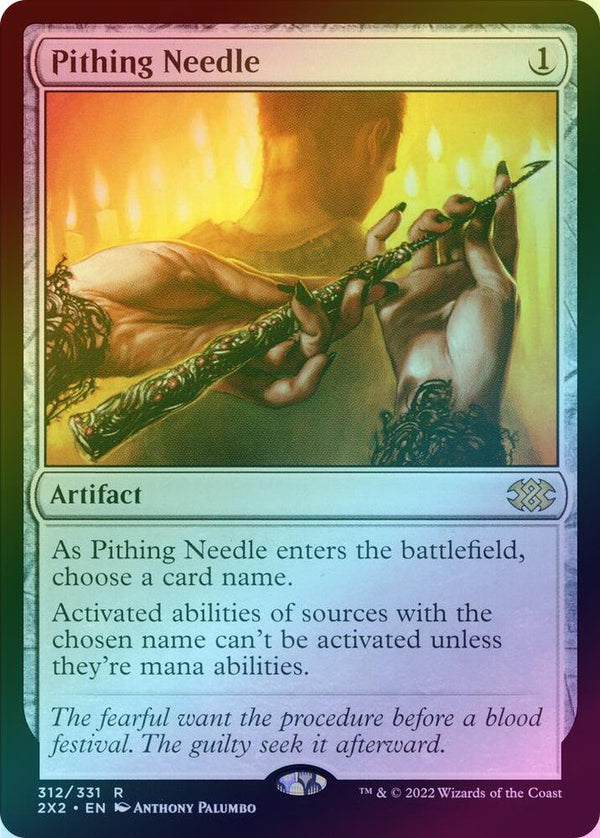 Pithing Needle (Foil) (2X2)