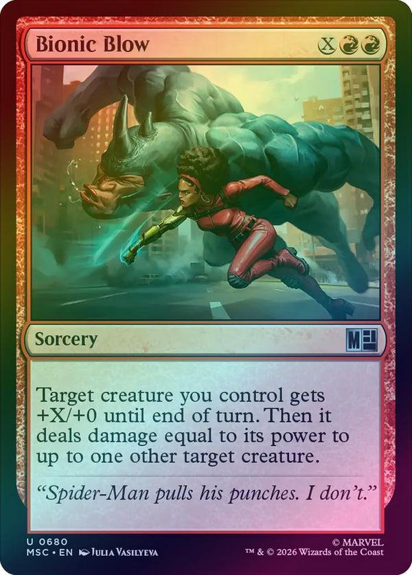 Bionic Blow (Foil) (MSC)