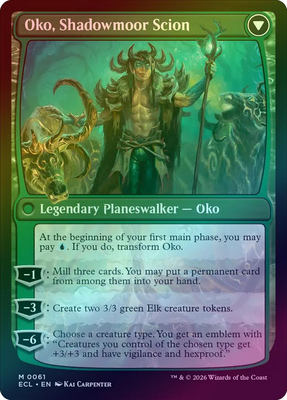 Oko, Lorwyn Liege // Oko, Shadowmoor Scion - Promo Pack (Foil) (PECL)