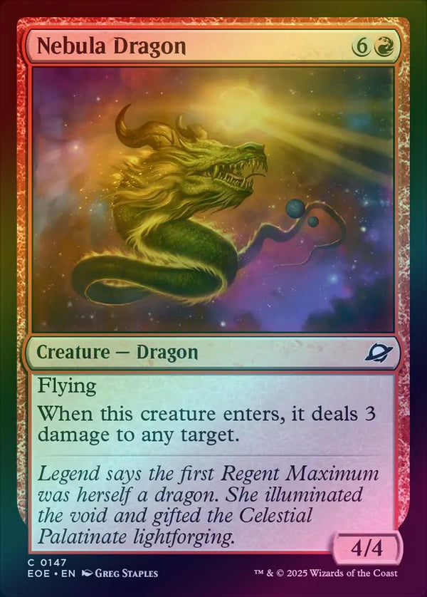 Nebula Dragon (Foil) (EOE)