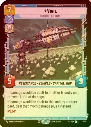 Vigil - Securing the Future (Foil) - 560 - Legendary (Foil)