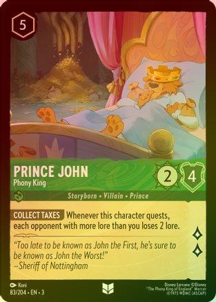 Prince John (Phony King) - 83//204 - Uncommon (Foil)