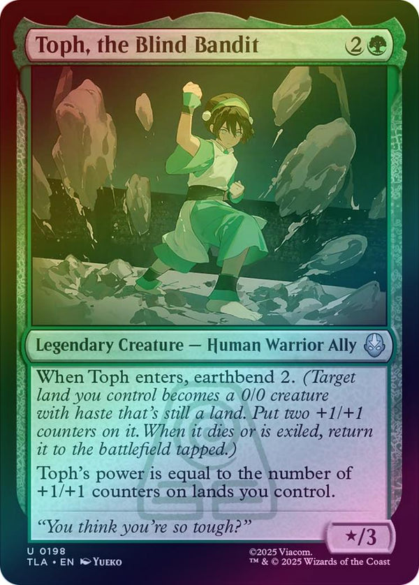 Toph, the Blind Bandit (Foil) (TLA)
