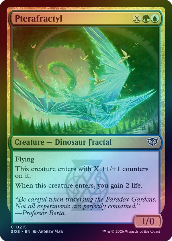 Pterafractyl (Foil) (SOS)