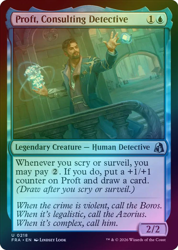 Proft, Consulting Detective (Foil) (FRA)