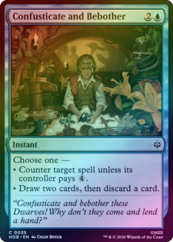 Confusticate and Bebother (Foil) (HOB) (Pre-Order)