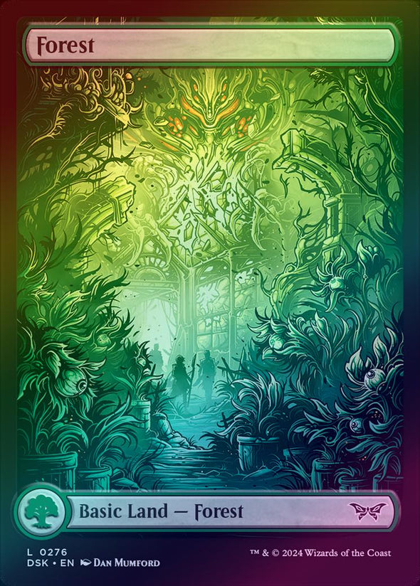 Forest (276) - Full Art (Foil) (DSK)