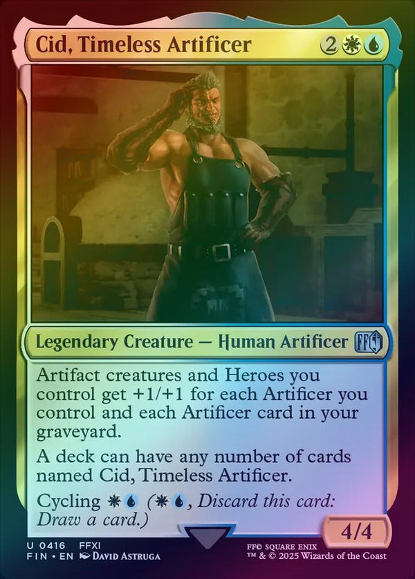 Cid, Timeless Artificer (416) (Foil) (FIN)