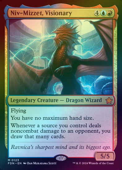 401 Games Canada - Niv-Mizzet, Visionary (Foil) (FDN)