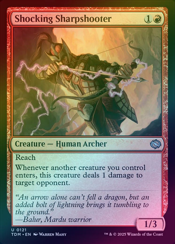 Shocking Sharpshooter (Foil) (TDM)