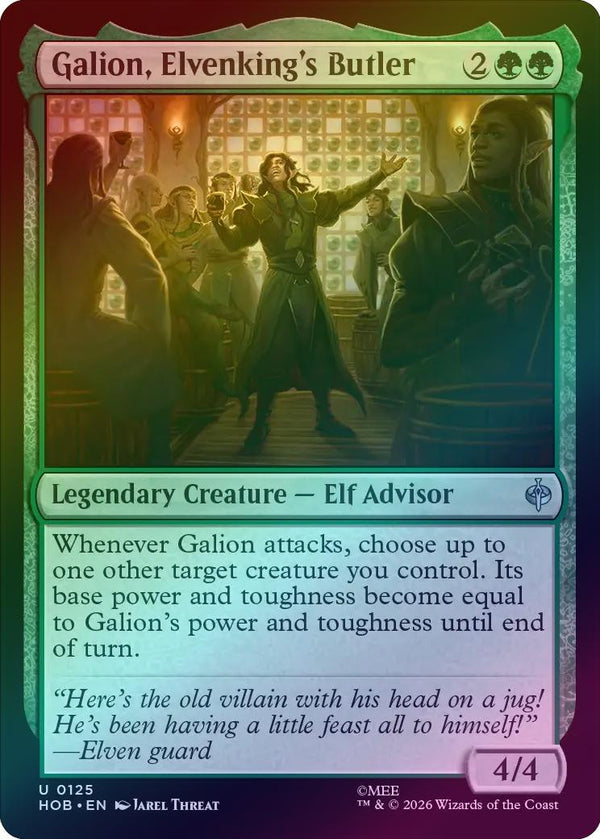Galion, Elvenking's Butler (Foil) (HOB) (Pre-Order)