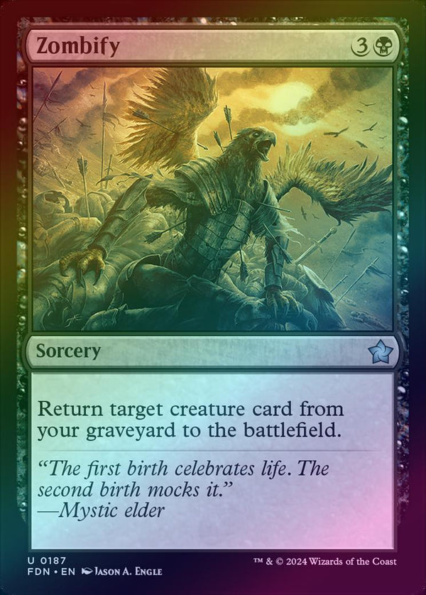 Zombify (Foil) (FDN)