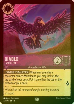 Diablo (Faithful Pet) - 37/204 - Common (Foil)