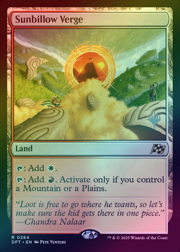 Sunbillow Verge - Promo Pack (Foil) (PDFT)