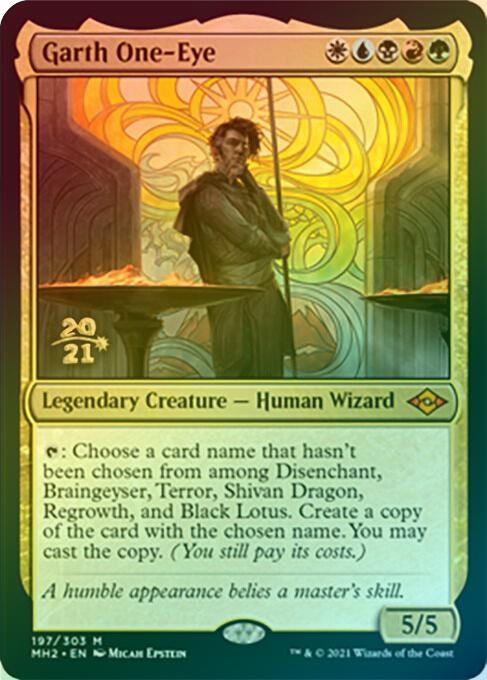 Garth One-Eye - Prerelease Promo (Foil) (PMH2)