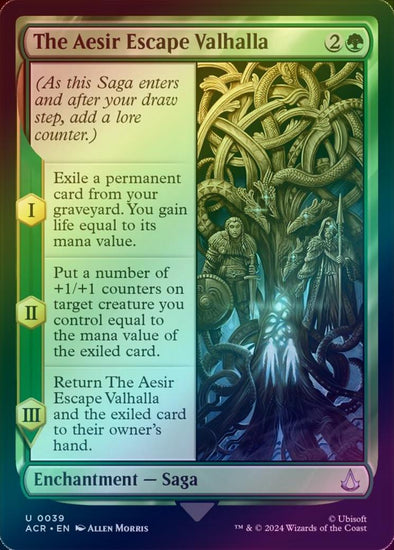 The Aesir Escape Valhalla (Foil) (ACR)