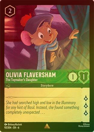 Olivia Flaversham (The Toymaker's Daughter) - 92/204 - Rare (Foil)