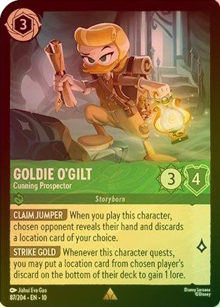 Goldie O'Gilt (Cunning Prospector) - 87/204 - Rare (Foil)