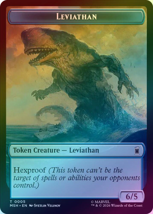 Leviathan // Food Token (Foil) (TMSH)