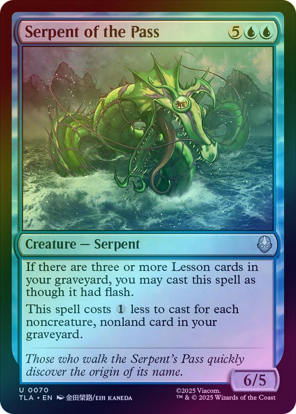 Serpent of the Pass (Foil) (TLA)