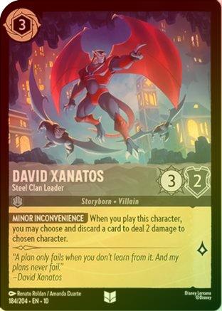 David Xanatos (Steel Clan Leader) - 184/204 - Uncommon (Foil)