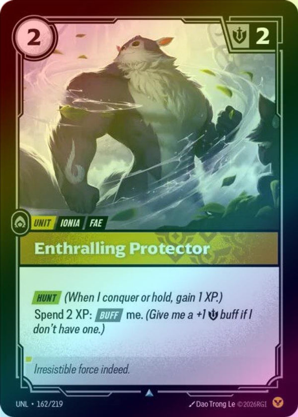 Enthralling Protector - 162/219 - Uncommon (Foil)