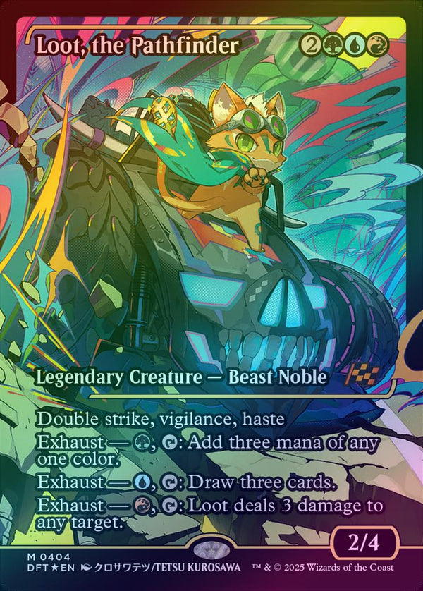 Loot, the Pathfinder - Japan Showcase - English Language (Foil) (DFT)
