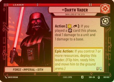 401 Games Canada - Darth Vader - Dark Lord of the Sith - 001/002