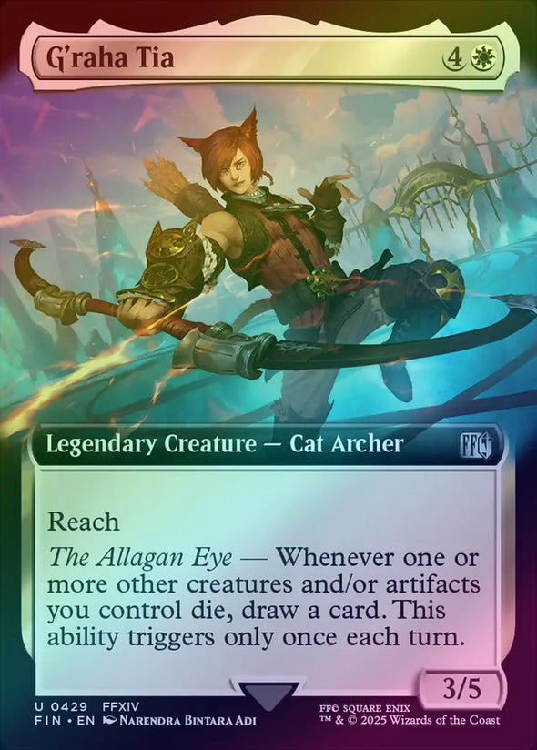 G'raha Tia - Extended Art (Foil) (FIN)