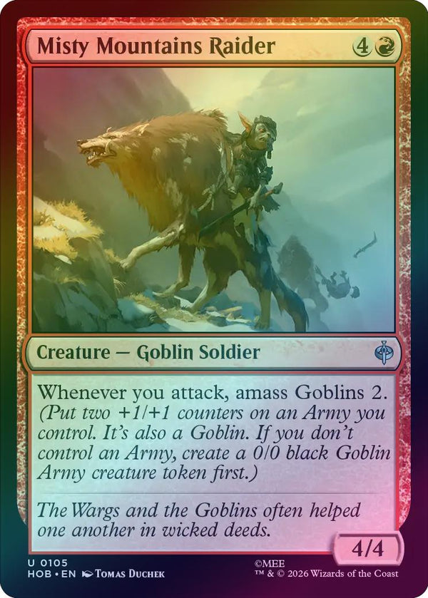 Misty Mountains Raider (Foil) (HOB) (Pre-Order)