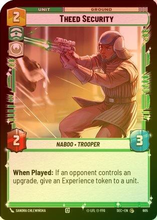 Theed Security (Foil) - 605 - Common (Foil)