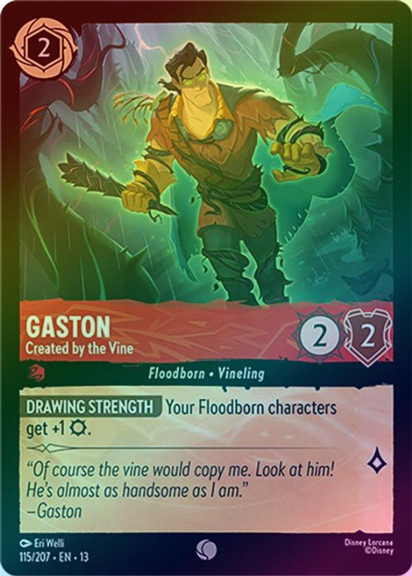Gaston (Created by the Vine) - 115/207 - Common (Foil)