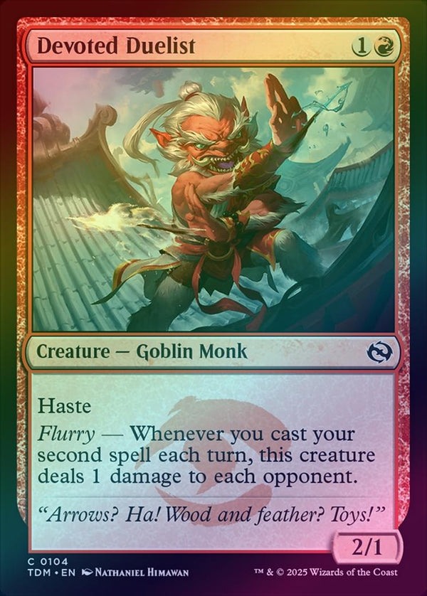 Devoted Duelist (Foil) (TDM)