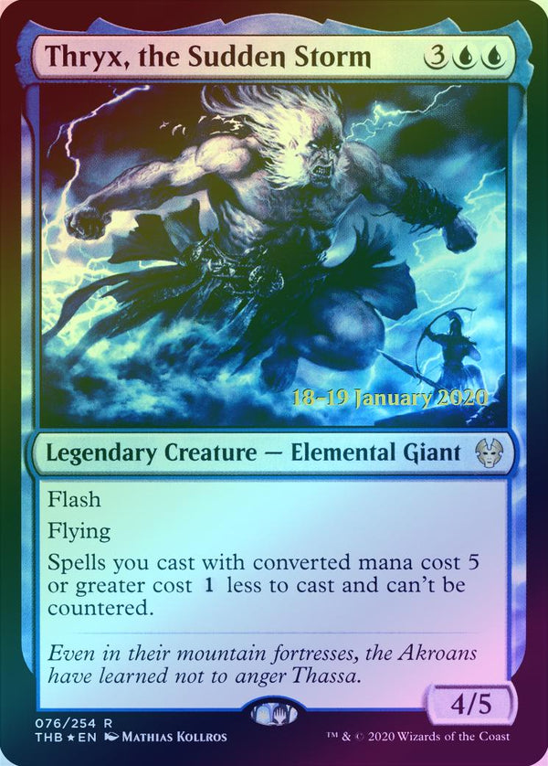 Thryx, the Sudden Storm - Prerelease Promo (PTHB) (Foil)
