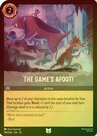 The Game's Afoot! - 198/204 - Uncommon (Foil)