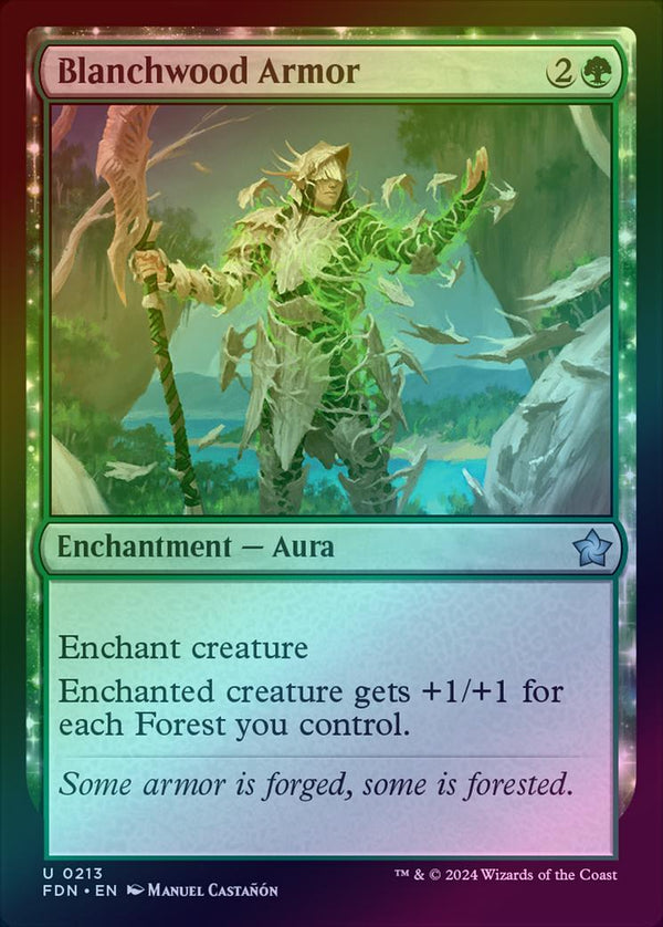 Blanchwood Armor (Foil) (FDN)