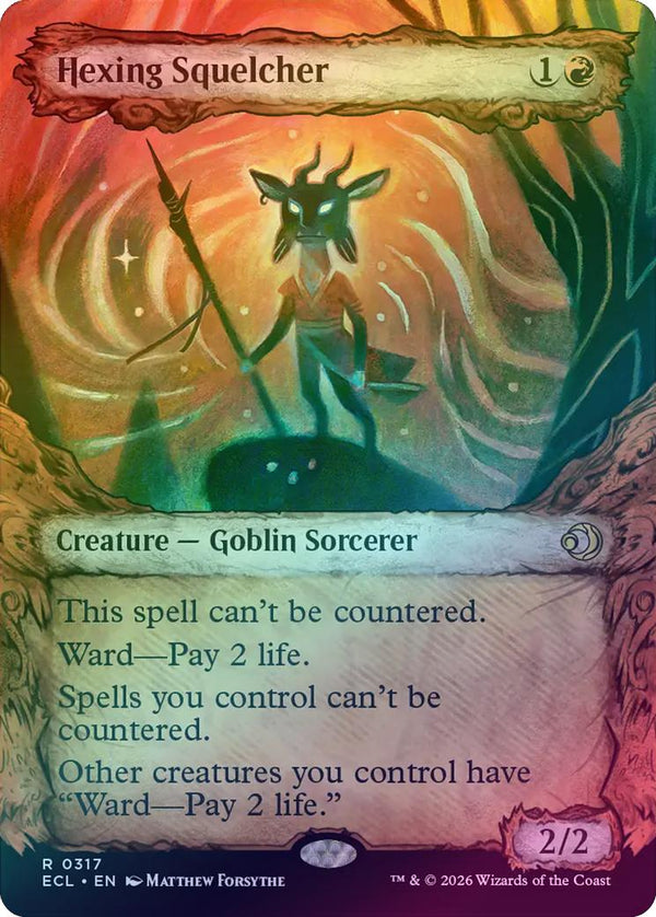 Hexing Squelcher - Fable Frame Showcase (Foil) (ECL)