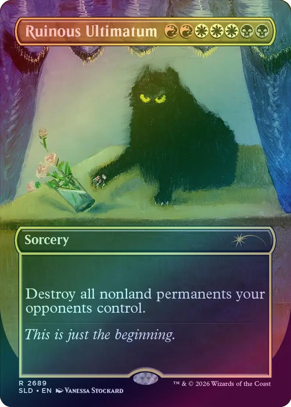 Ruinous Ultimatum - Purr Majesty (Foil) (SLD)