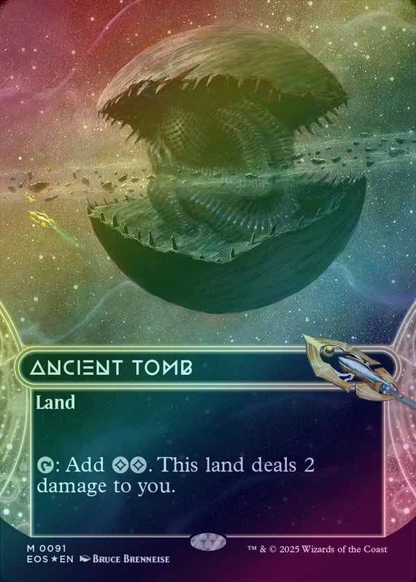 Ancient Tomb - Borderless (Galaxy Foil) (EOS)
