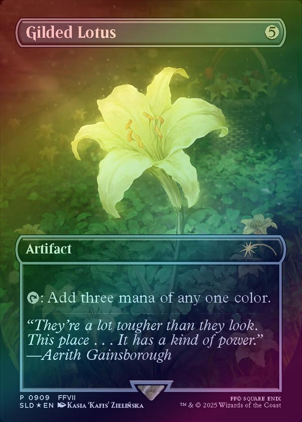 Gilded Lotus - Borderless (Rainbow Foil) (SLD)