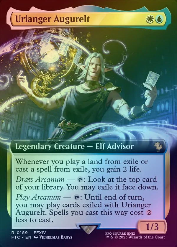 Urianger Augurelt - Extended Art (Foil) (FIC)