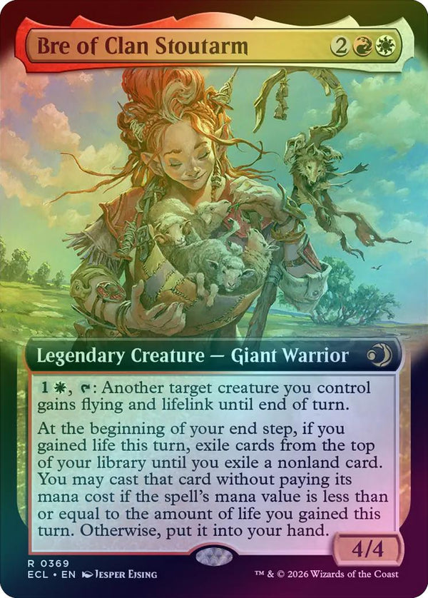 Bre of Clan Stoutarm - Extended Art (Foil) (ECL)