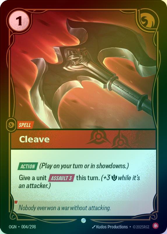 Cleave - 004/298 - Common (Foil)