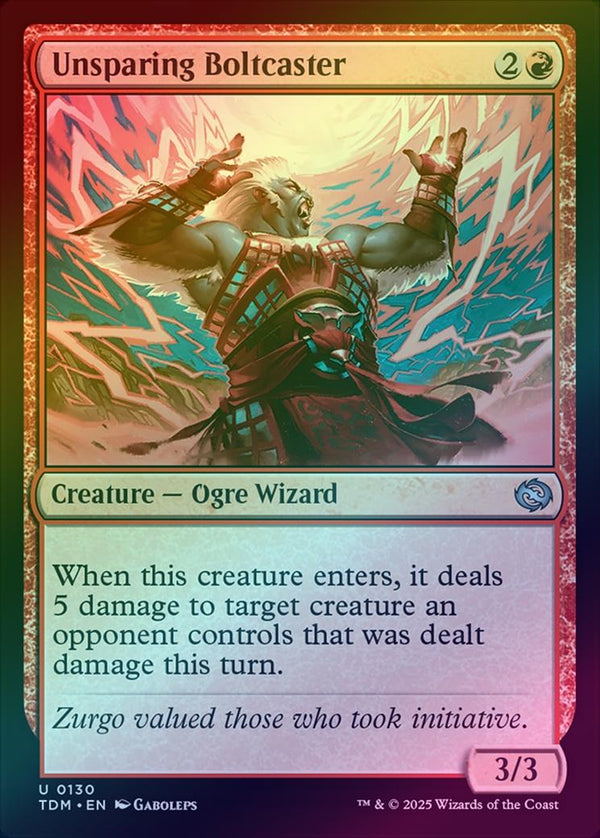 Unsparing Boltcaster (Foil) (TDM)