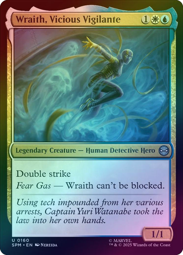 Wraith, Vicious Vigilante (Foil) (SPM)