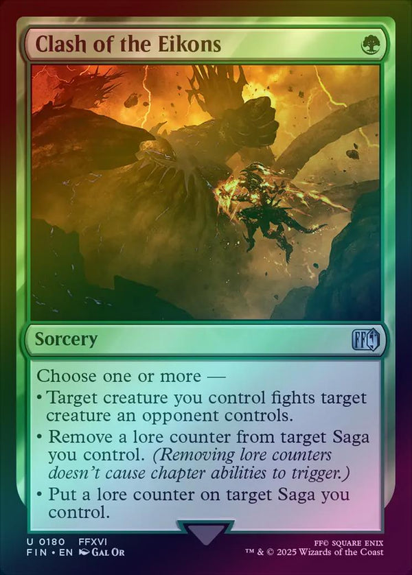 Clash of the Eikons (Foil) (FIN)