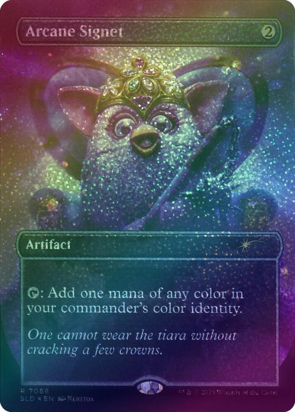 Arcane Signet - FURBY Bonus Card (Confetti Foil) (SLD)