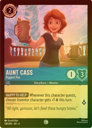 Aunt Cass (Biggest Fan) - 138/204 - Common (Foil)