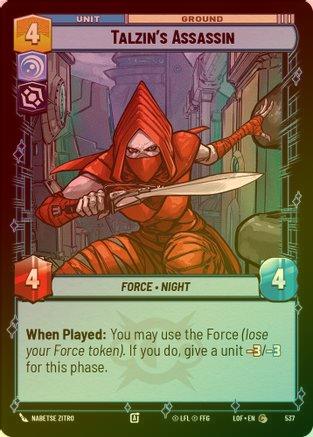 Talzin's Assassin - 537 - Common (Foil)